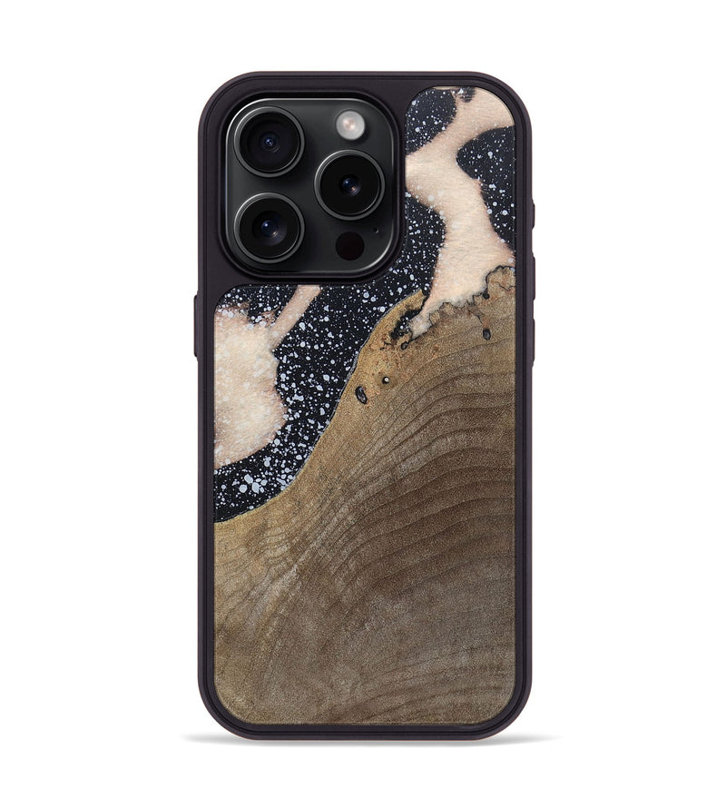 iPhone 15 Pro Wood+Resin Phone Case - Amaya (Cosmos, 697722)