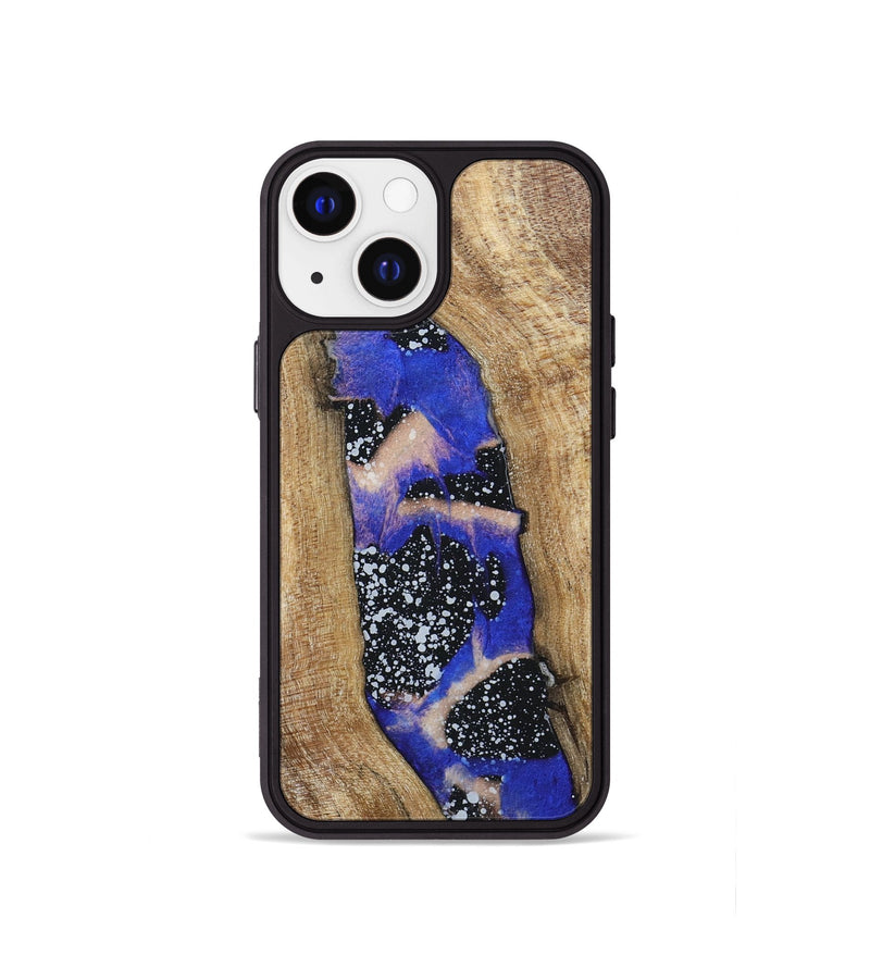 iPhone 13 mini Wood+Resin Phone Case - Shelby (Cosmos, 697723)