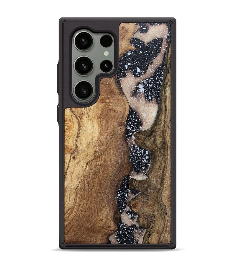 Galaxy S24 Ultra Wood+Resin Phone Case - Ian (Cosmos, 697728)