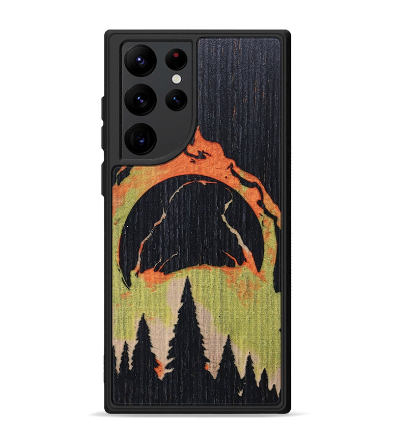 Galaxy S22 Ultra Wood+Resin Phone Case - Kameron (Eclipse, 697760)