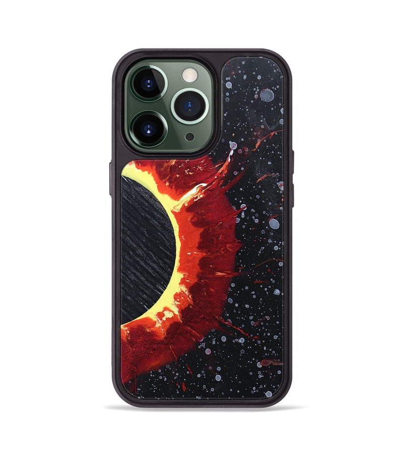 iPhone 13 Pro Wood+Resin Phone Case - Dewey (Eclipse, 697787)