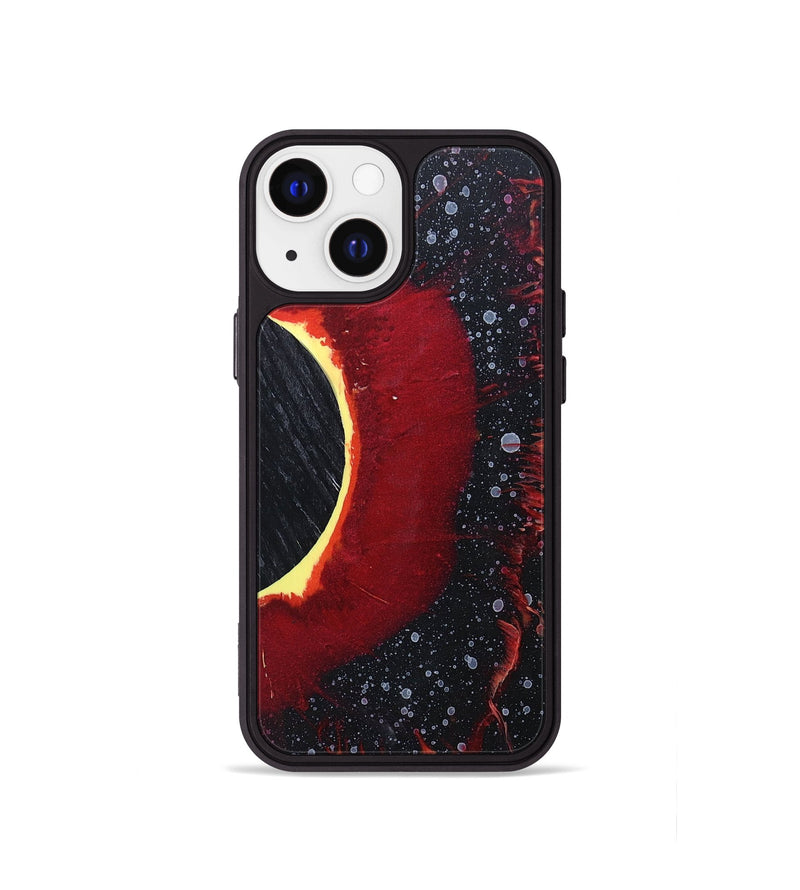 iPhone 13 mini Wood+Resin Phone Case - Alexandra (Eclipse, 697790)