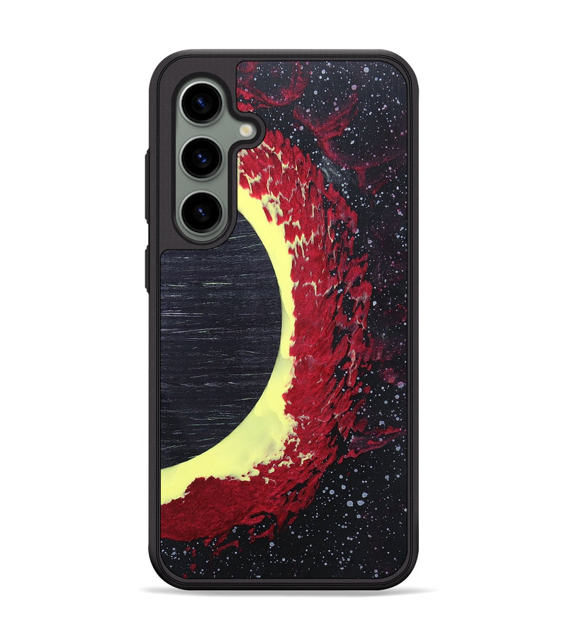 Galaxy S24 Plus Wood+Resin Phone Case - Melvin (Eclipse, 697799)