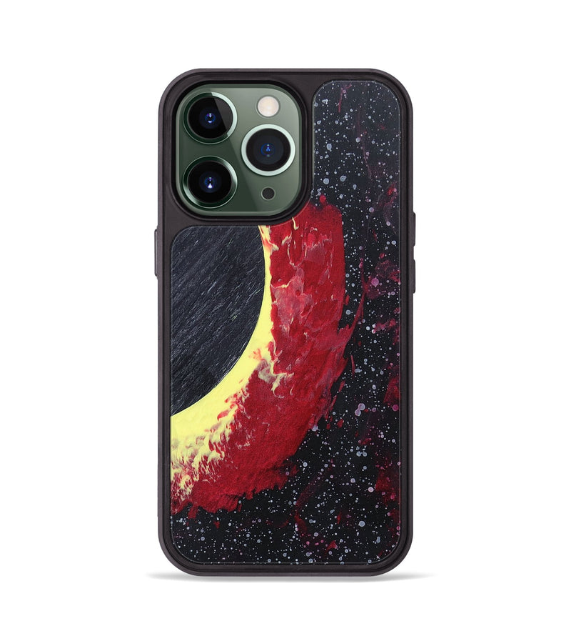 iPhone 13 Pro Wood+Resin Phone Case - Tom (Eclipse, 697807)