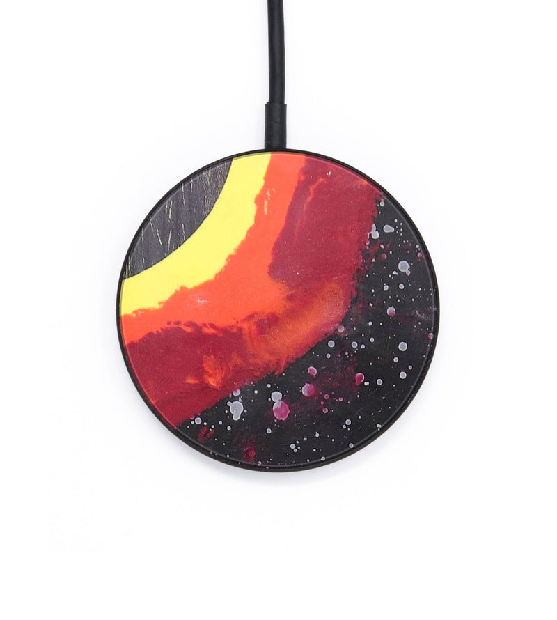 Circle Wood+Resin Wireless Charger - Harriet (Eclipse, 697840)