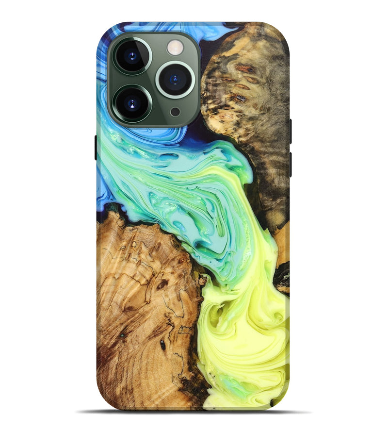 iPhone 13 Pro Max Wood+Resin Live Edge Phone Case - Rihanna (The Lab, 697924)