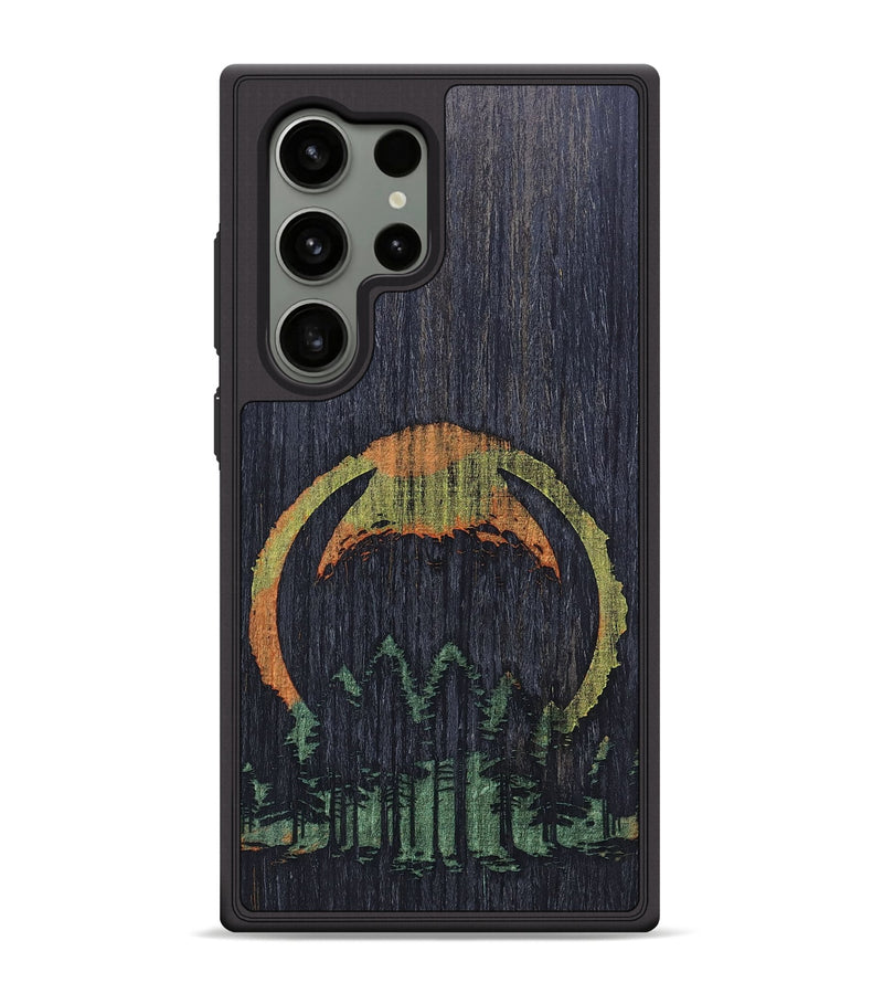 Galaxy S24 Ultra Wood+Resin Phone Case - Cristina (Eclipse, 697984)
