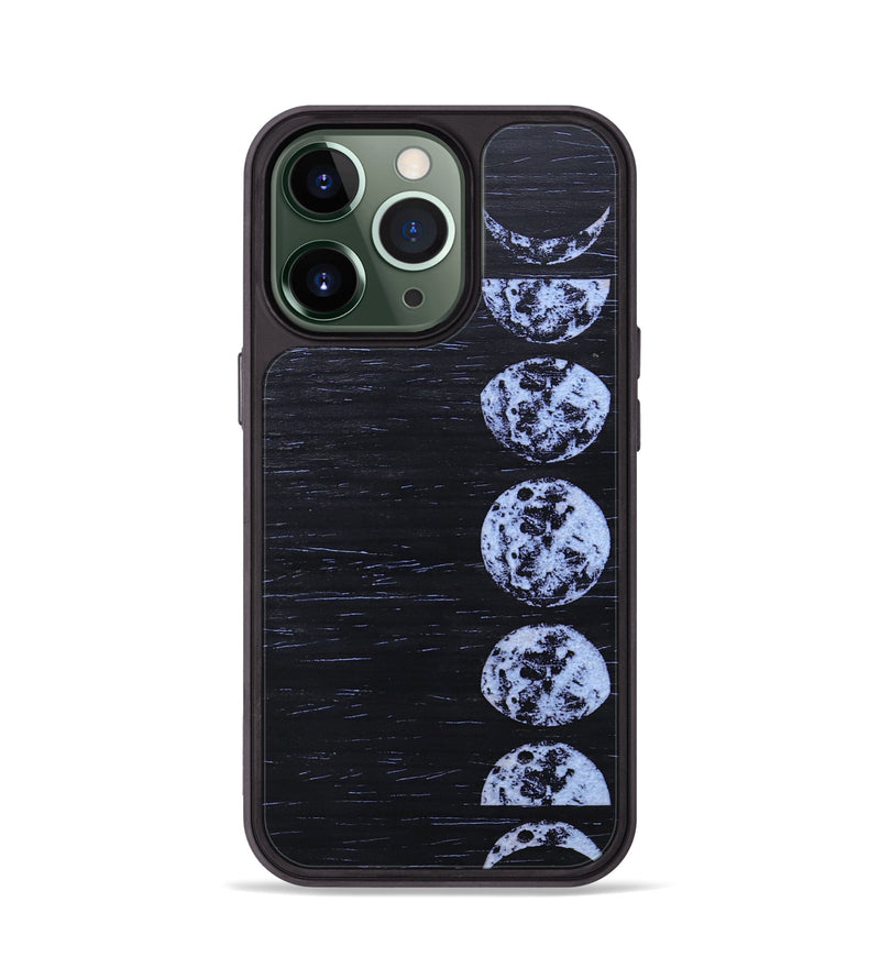 iPhone 13 Pro Wood+Resin Phone Case - Shayla (Eclipse, 697989)