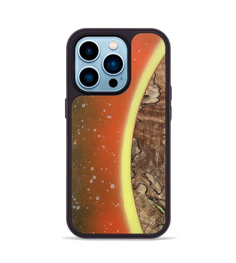 iPhone 14 Pro Wood+Resin Phone Case - Kingston (Eclipse, 698002)