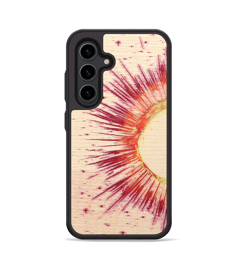 Galaxy S24 Wood+Resin Phone Case - Marquis (Eclipse, 698009)