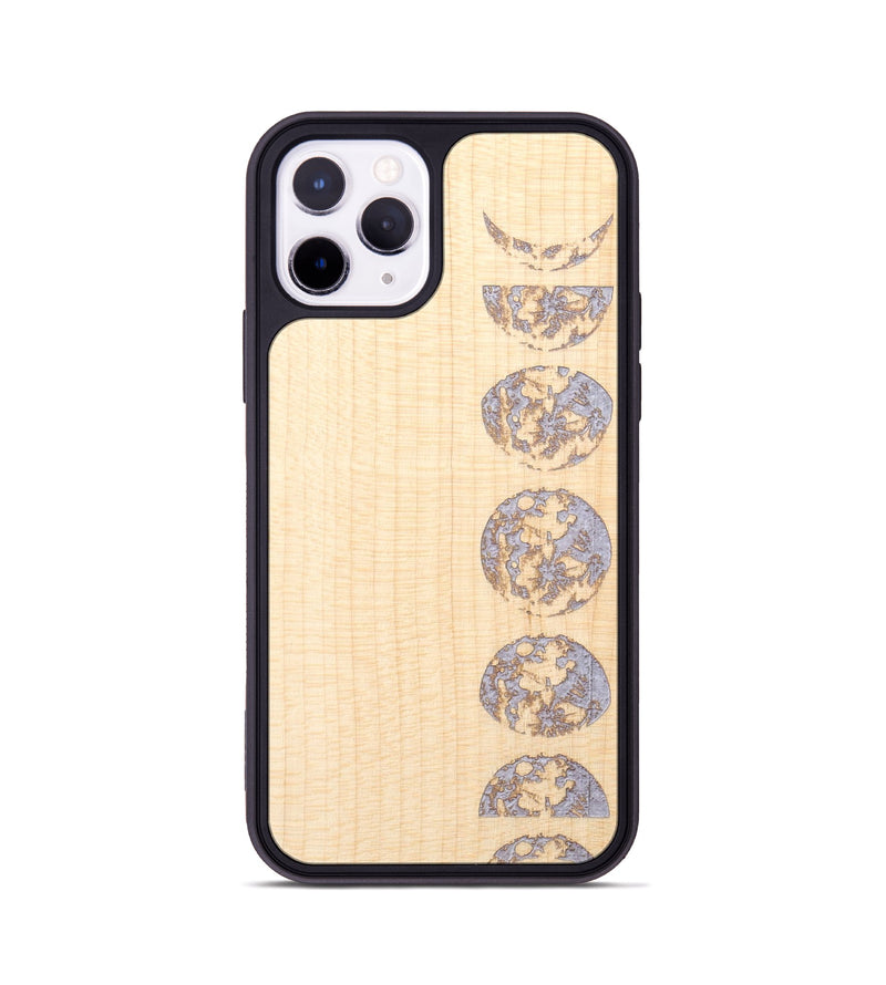 iPhone 11 Pro Wood+Resin Phone Case - Alayna (Eclipse, 698049)