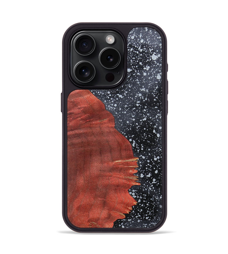 iPhone 15 Pro Wood+Resin Phone Case - Malaysia (Eclipse, 698056)