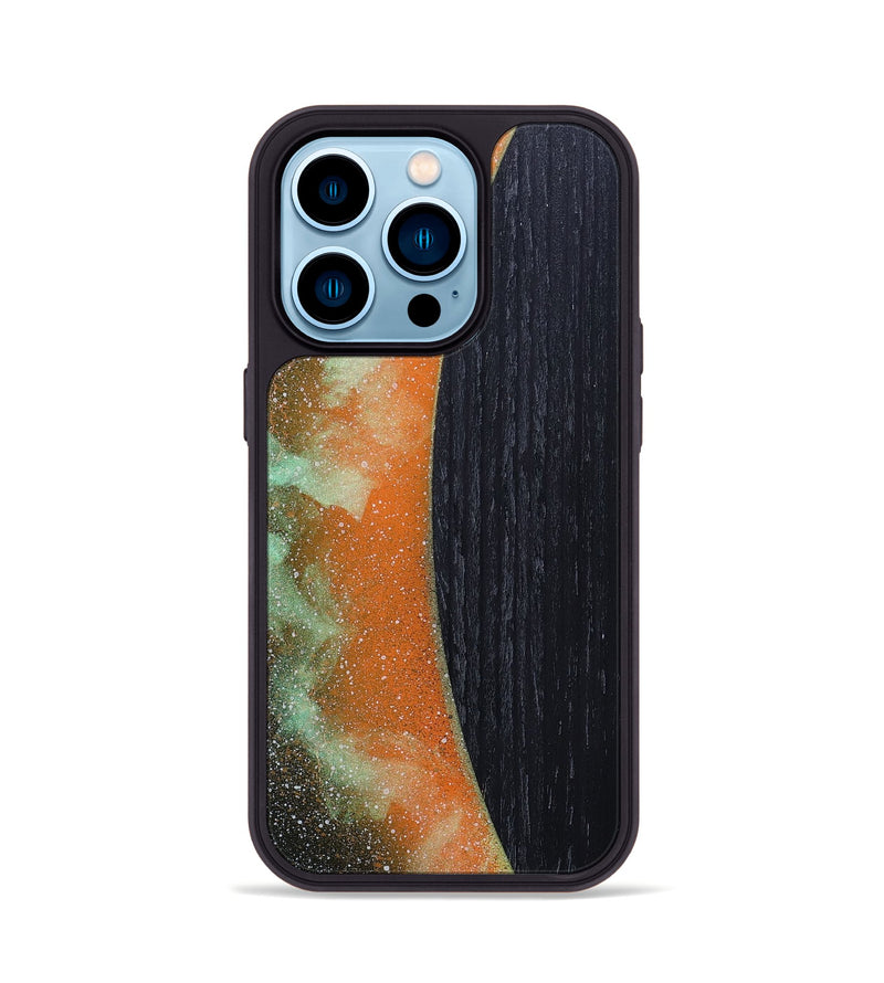 iPhone 14 Pro Wood+Resin Phone Case - Anderson (Eclipse, 698072)