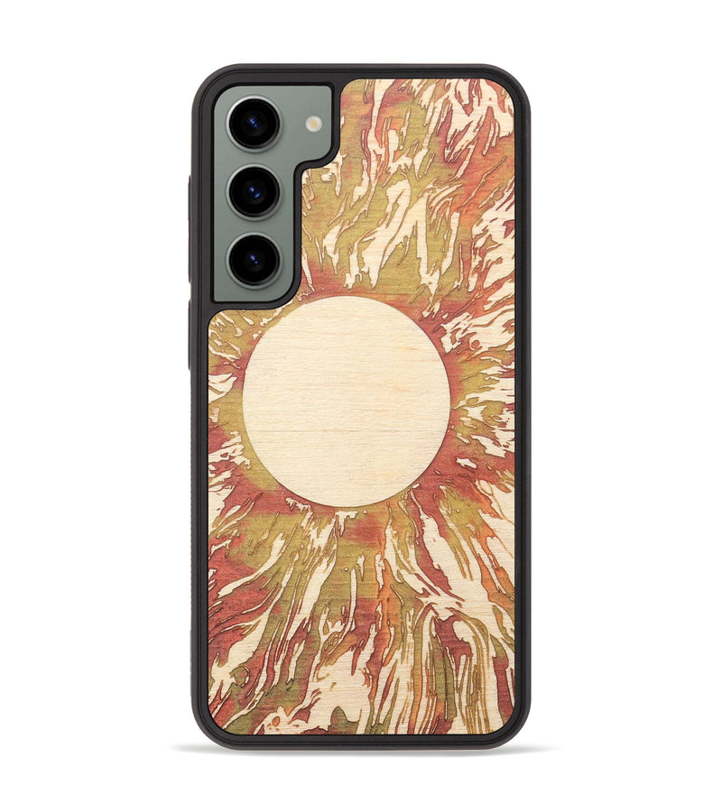 Galaxy S23 Plus Wood+Resin Phone Case - Faye (Eclipse, 698089)