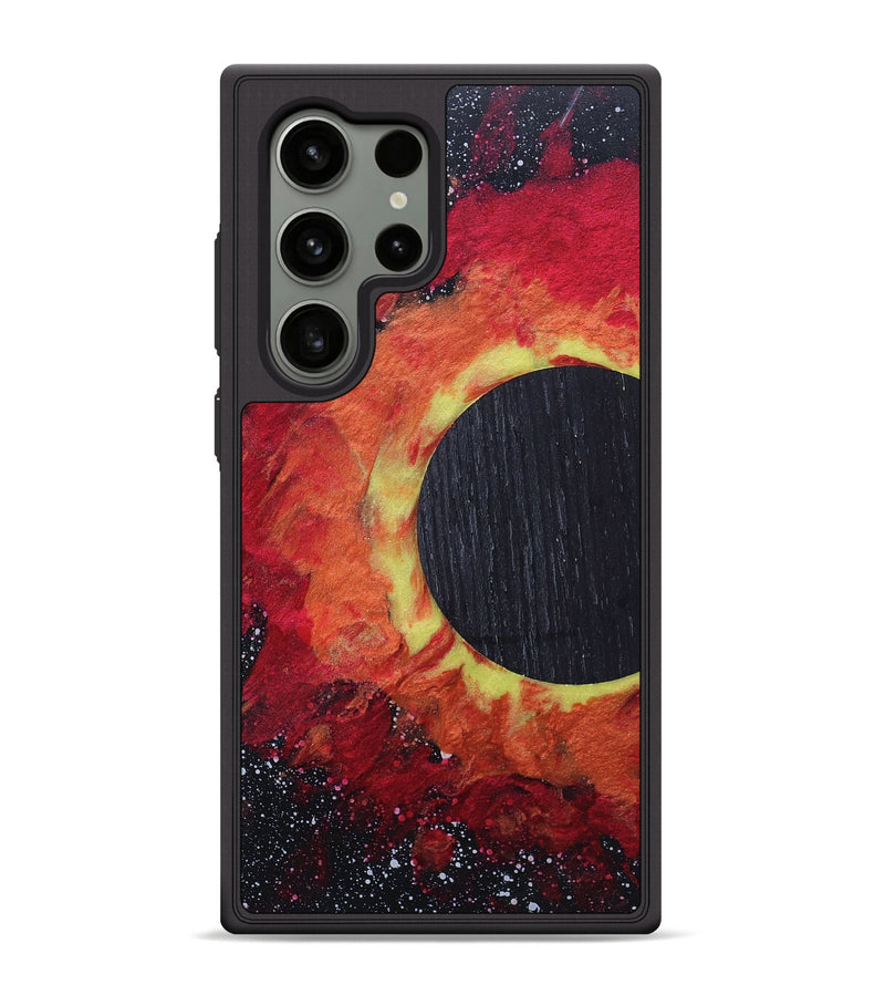 Galaxy S24 Ultra Wood+Resin Phone Case - Mildred (Eclipse, 698098)