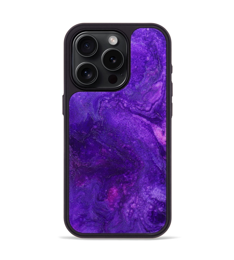 iPhone 15 Pro ResinArt Phone Case - Tameka (Watercolor, 698152)