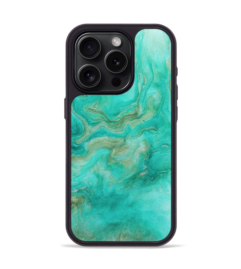 iPhone 15 Pro ResinArt Phone Case - Molly (Watercolor, 698157)