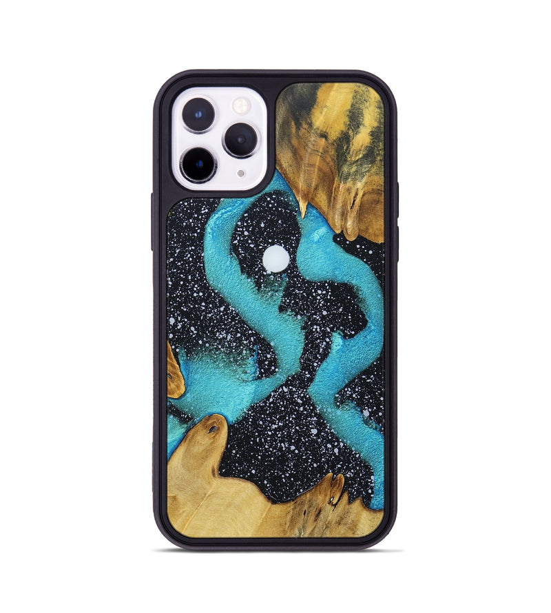 iPhone 11 Pro Wood+Resin Phone Case - Bridget (Cosmos, 698170)