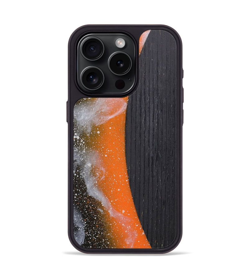 iPhone 15 Pro Wood+Resin Phone Case - Porter (Eclipse, 698353)