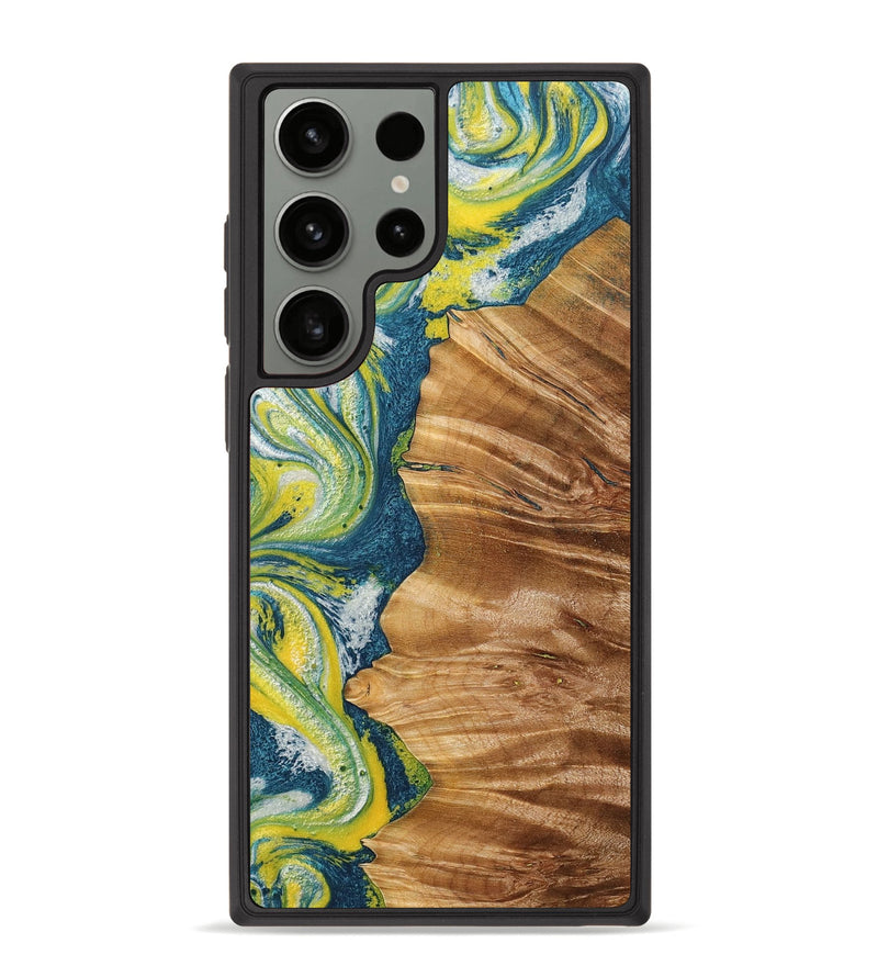 Galaxy S23 Ultra Wood+Resin Phone Case - Justice (The Lab, 698372)