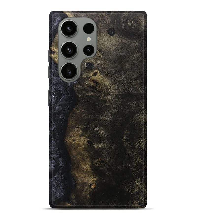 Galaxy S23 Ultra Wood+Resin Live Edge Phone Case - Keaton (Wood Burl, 698386)