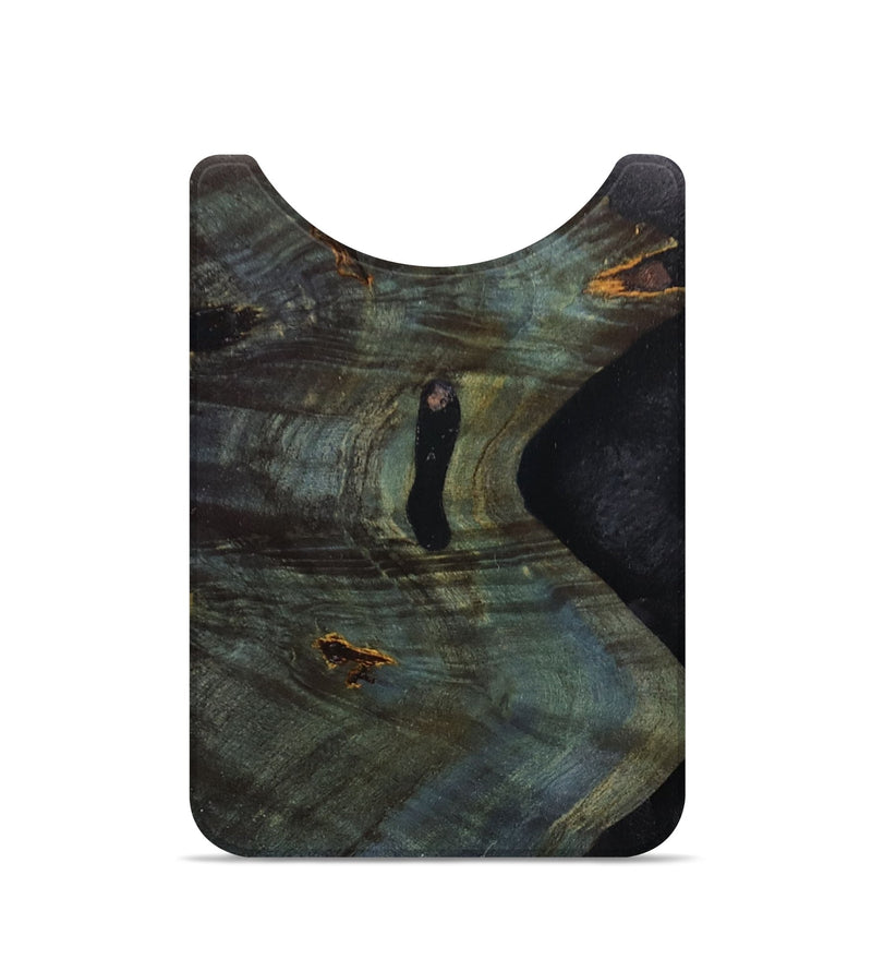Live Edge Wood+Resin Wallet - Michael (Wood Burl, 698743)