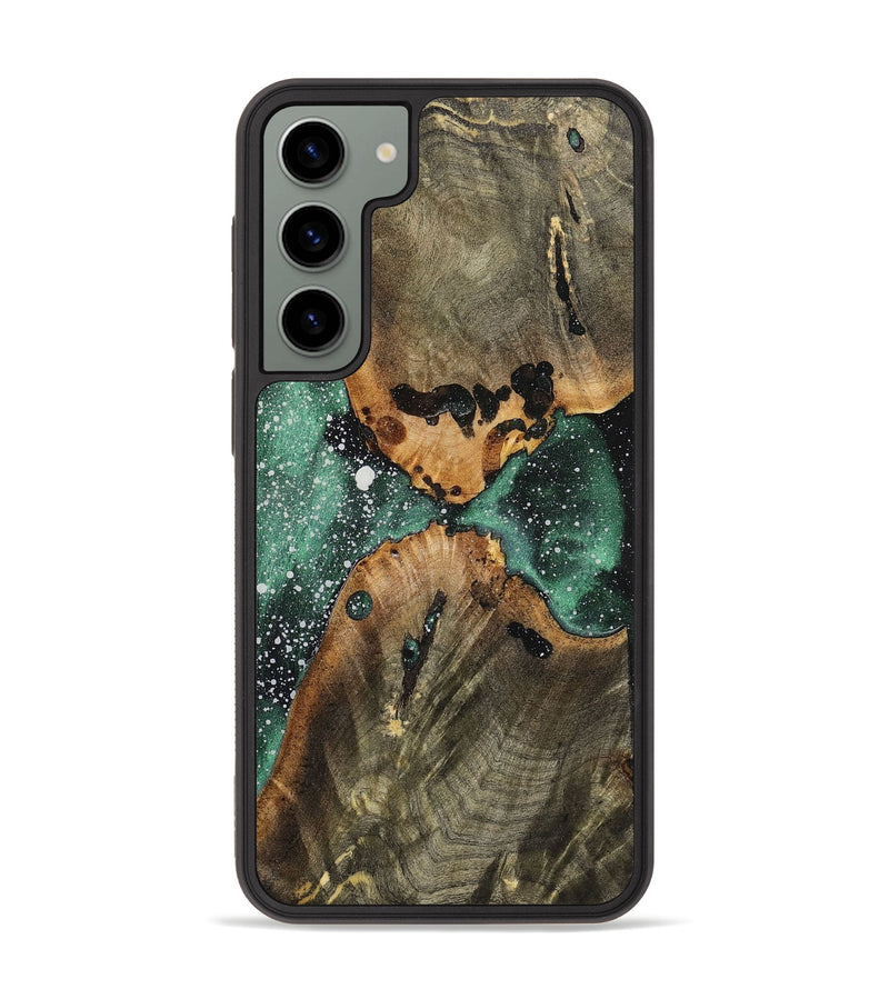 Galaxy S23 Plus Wood+Resin Phone Case - Dahlia (Cosmos, 698963)