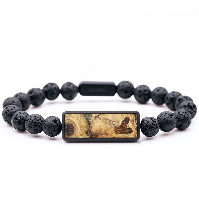 Lava Bead  Bracelet - Dena (Wood Burl, 699178)