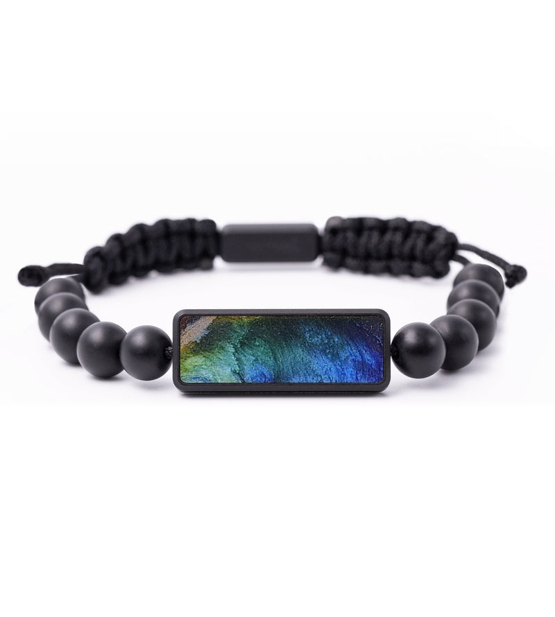 Onyx Bead ResinArt Bracelet - Dante (Watercolor, 699216)