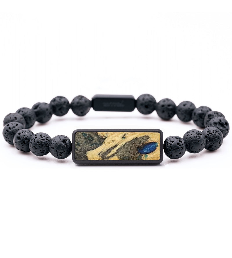 Lava Bead  Bracelet - Caitlin (Wood Burl, 699339)