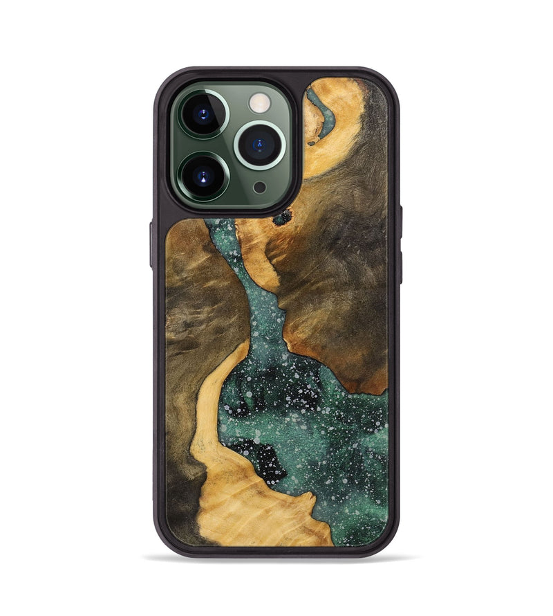 iPhone 13 Pro Wood+Resin Phone Case - Ellis (Cosmos, 699645)