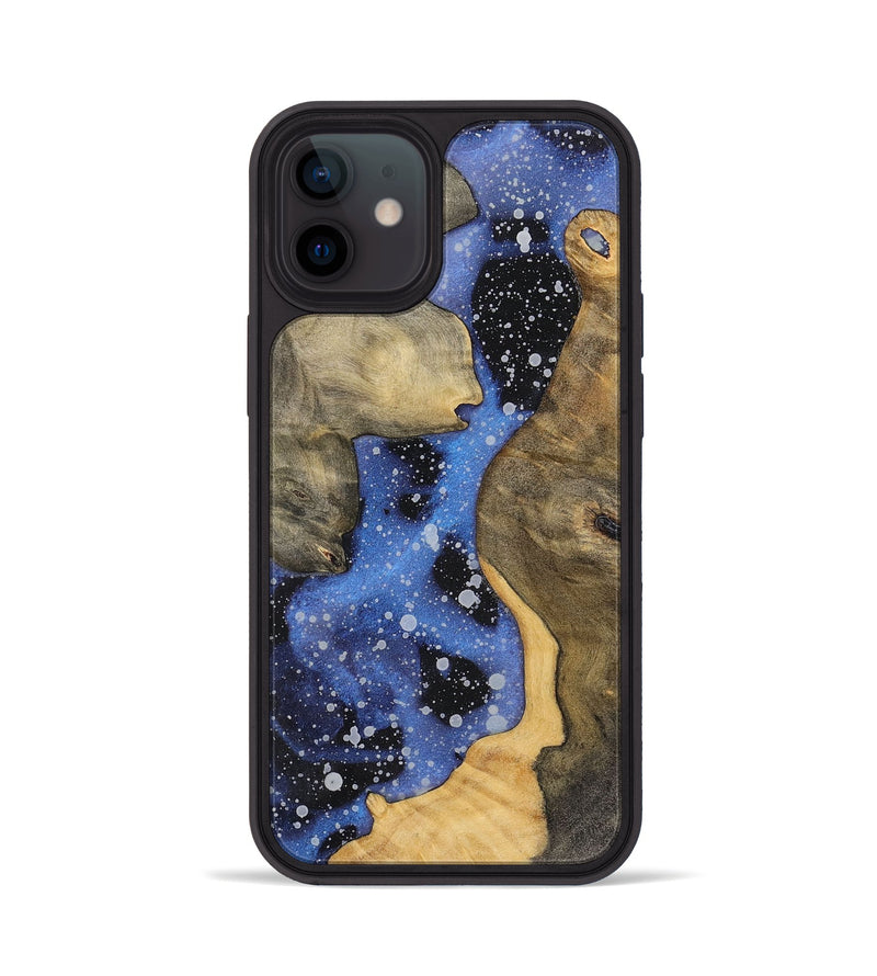 iPhone 12 Wood+Resin Phone Case - Junior (Cosmos, 699646)