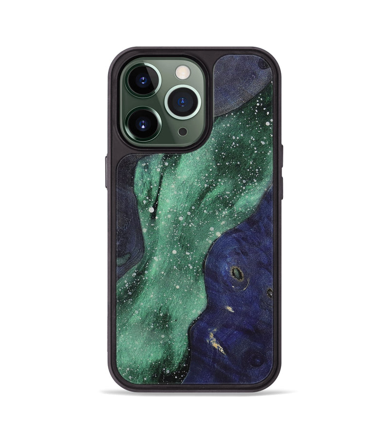 iPhone 13 Pro Wood+Resin Phone Case - Emely (Cosmos, 699647)