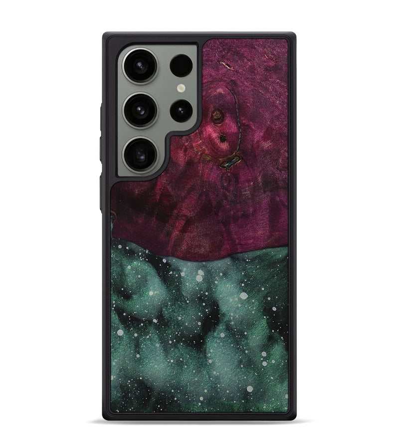 Galaxy S24 Ultra Wood+Resin Phone Case - Clay (Cosmos, 699651)