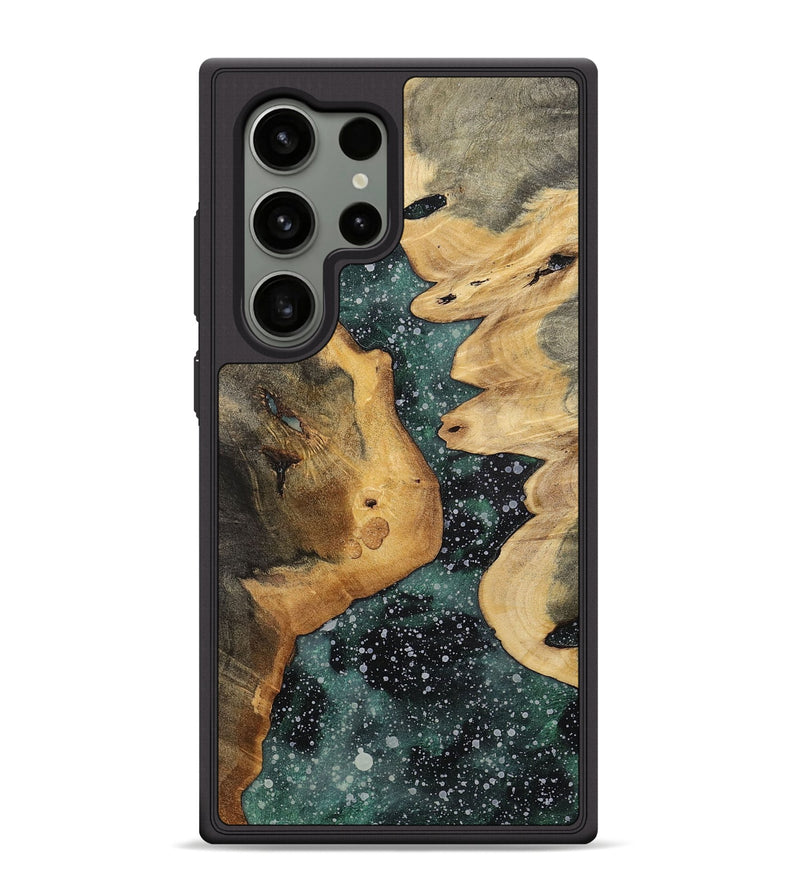 Galaxy S24 Ultra Wood+Resin Phone Case - Luann (Cosmos, 699656)