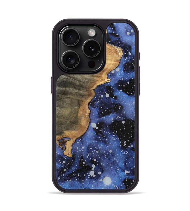 iPhone 15 Pro Wood+Resin Phone Case - Jeremy (Cosmos, 699657)