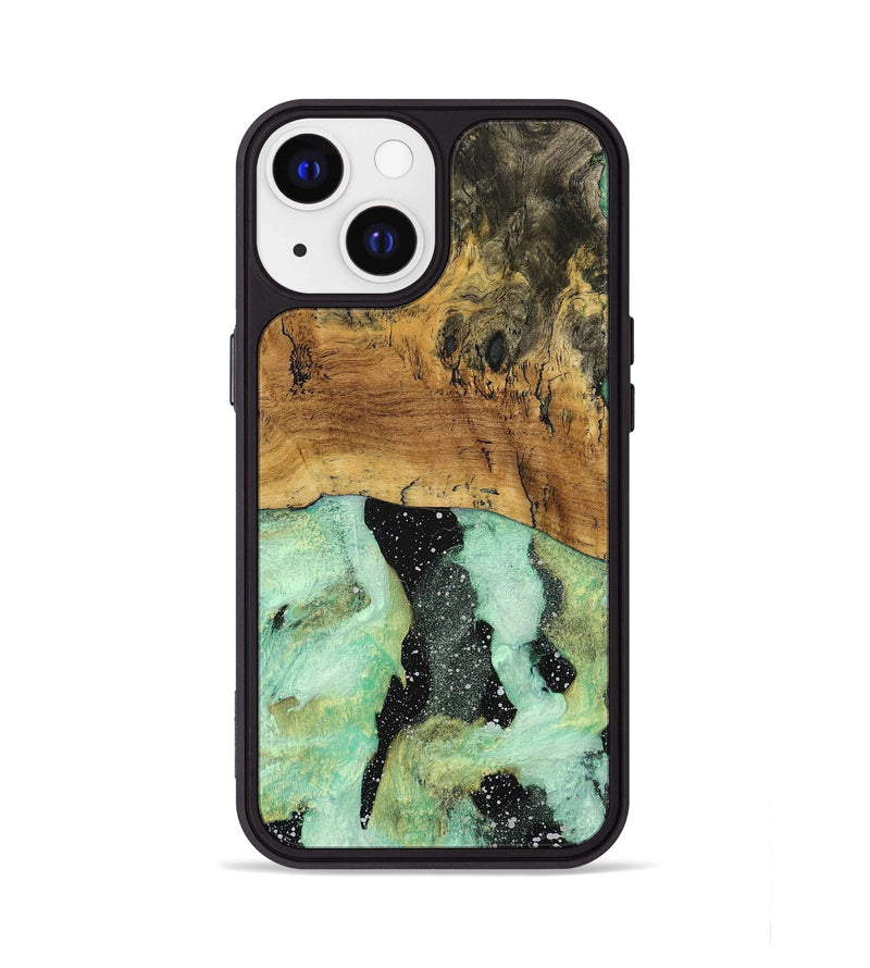 iPhone 13 Wood+Resin Phone Case - Kaitlyn (Cosmos, 699697)