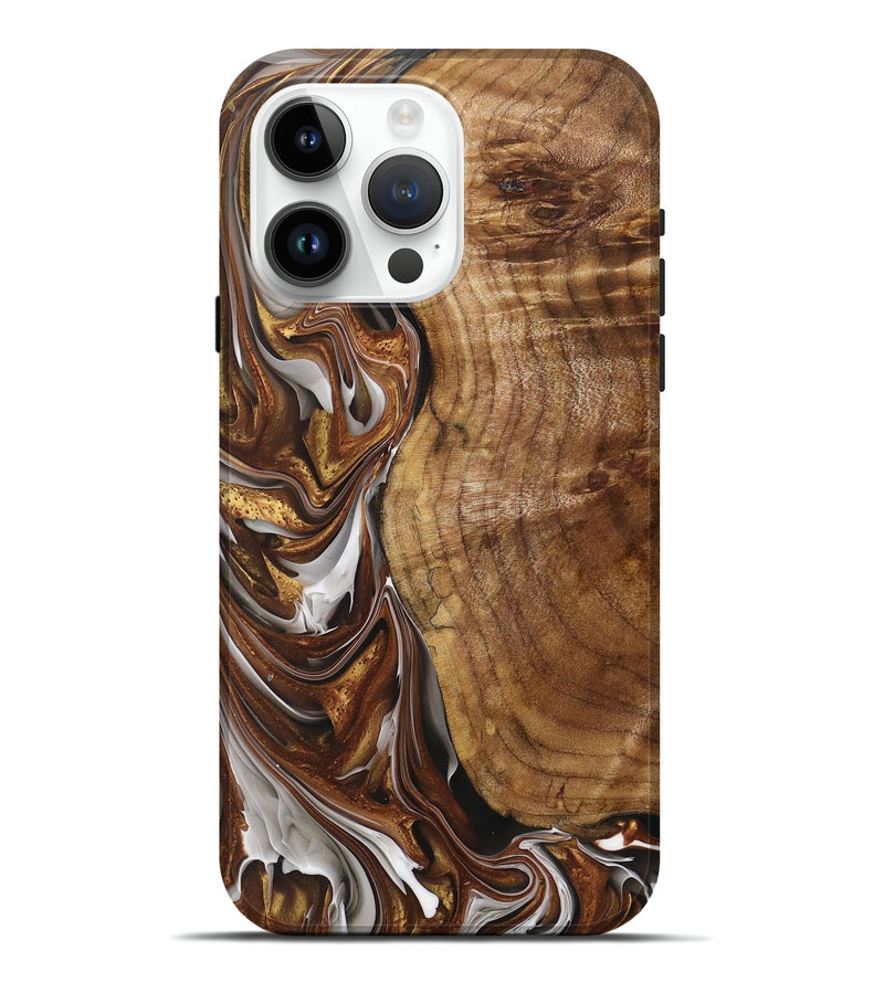 iPhone 15 Pro Max  Live Edge Phone Case - Annabelle (Black & White, 699742)