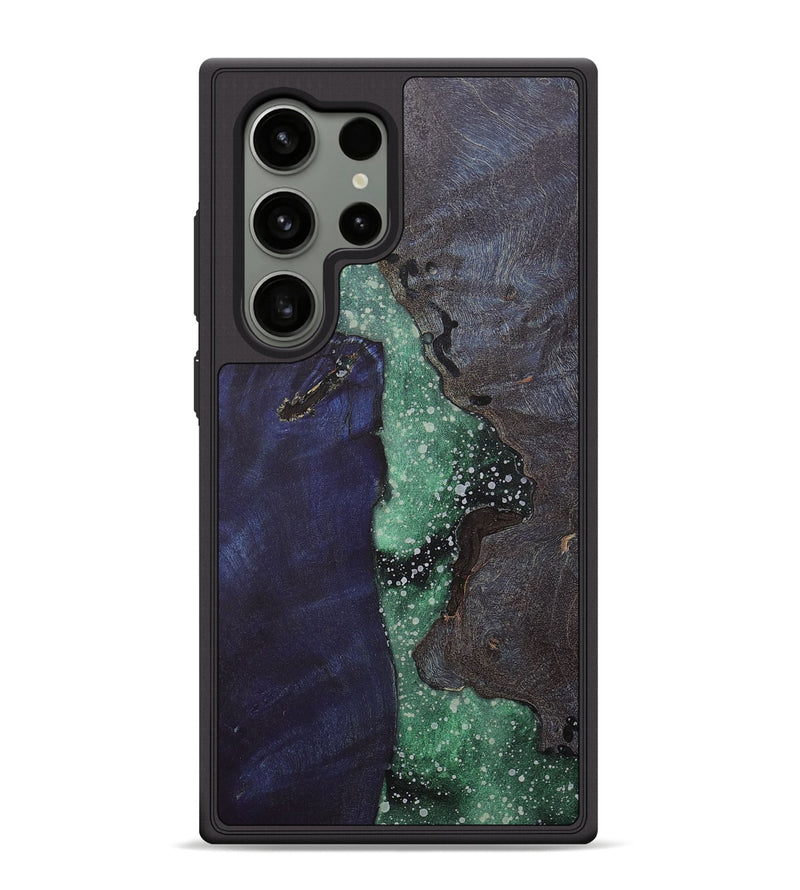 Galaxy S24 Ultra Wood+Resin Phone Case - Raiden (Cosmos, 699843)