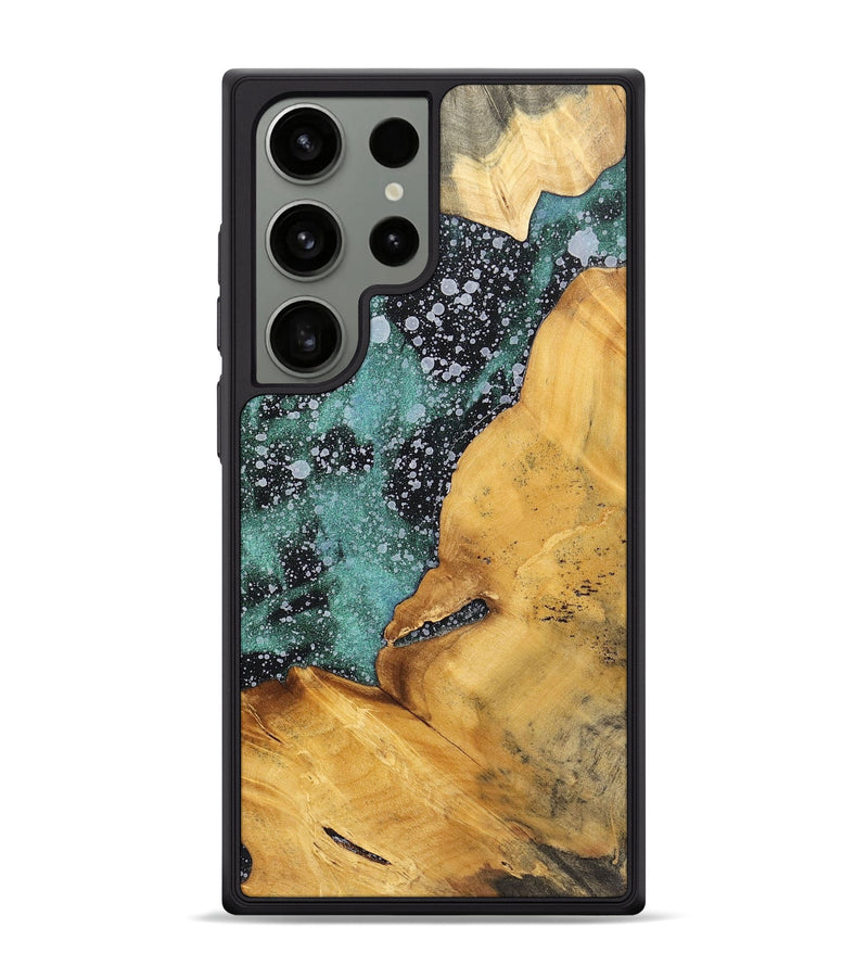 Galaxy S24 Ultra Wood+Resin Phone Case - Charlene (Cosmos, 700066)