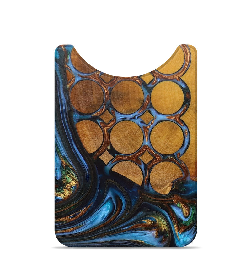 Live Edge Wood+Resin Wallet - Dan (Pattern, 700205)
