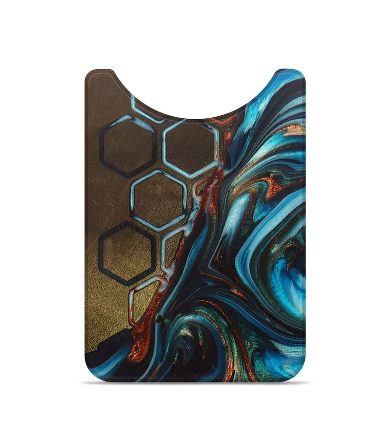 Live Edge Wood+Resin Wallet - Sidney (Pattern, 700208)