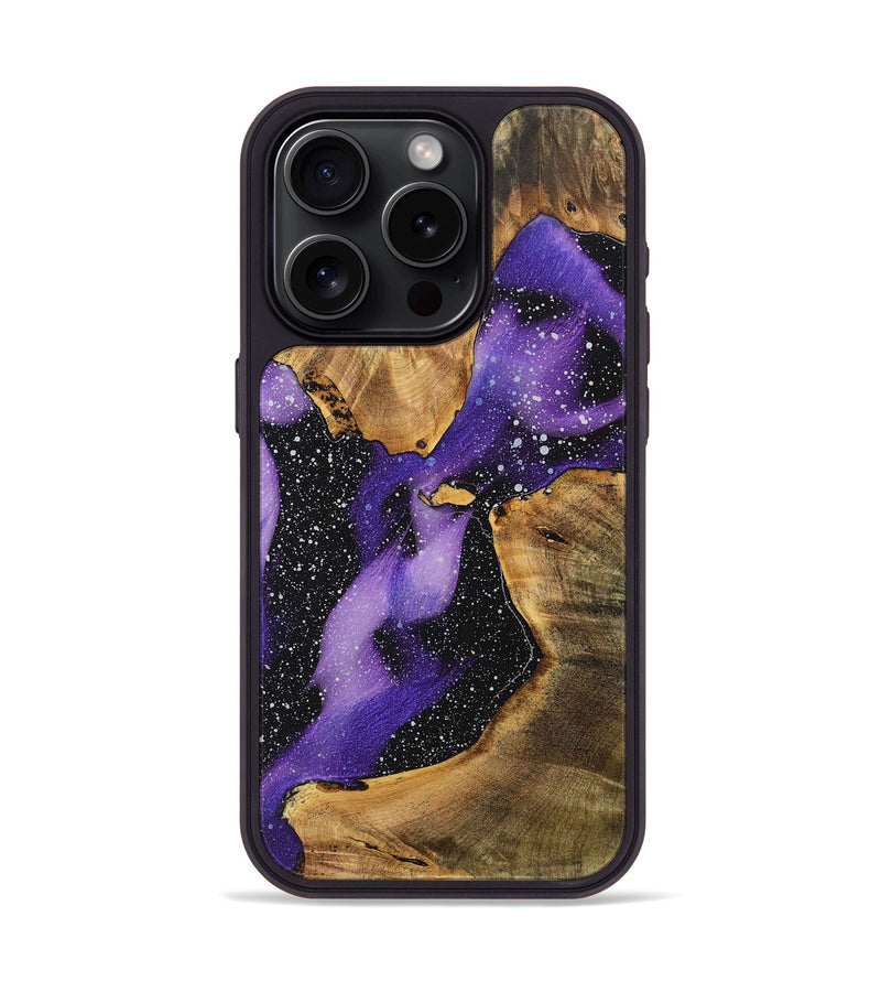 iPhone 15 Pro Wood+Resin Phone Case - Shane (Cosmos, 700370)