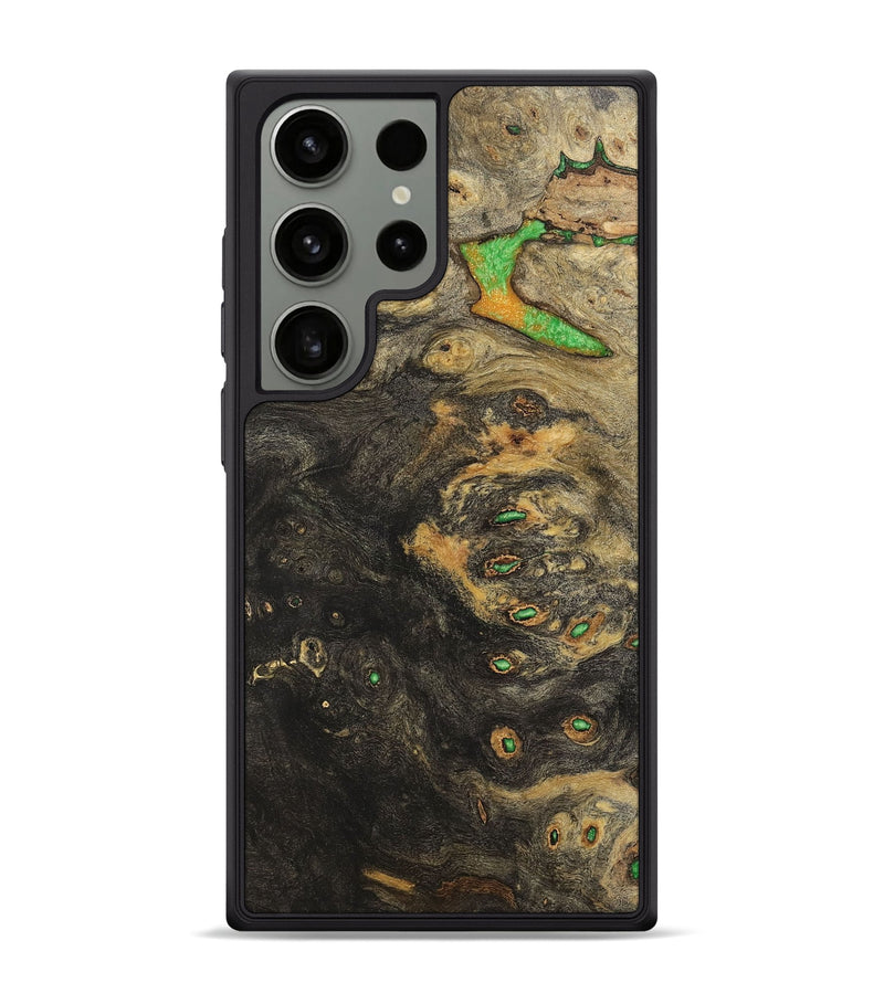 Galaxy S24 Ultra Wood+Resin Phone Case - Claire (Wood Burl, 700498)
