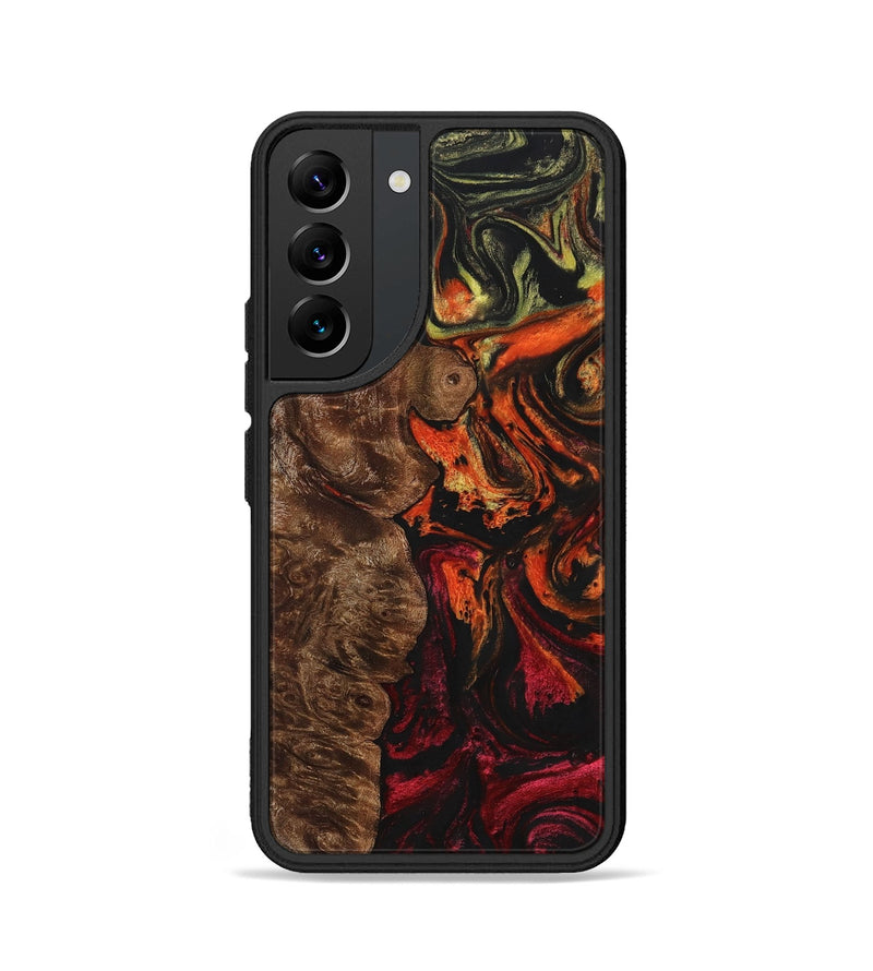 Galaxy S22 Wood+Resin Phone Case - Taryn (Ombre, 700528)