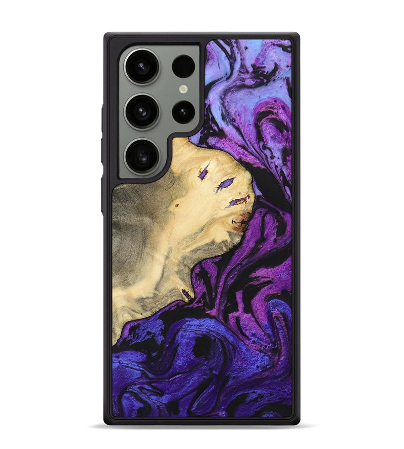 Galaxy S24 Ultra Wood+Resin Phone Case - Rosemarie (Ombre, 700558)