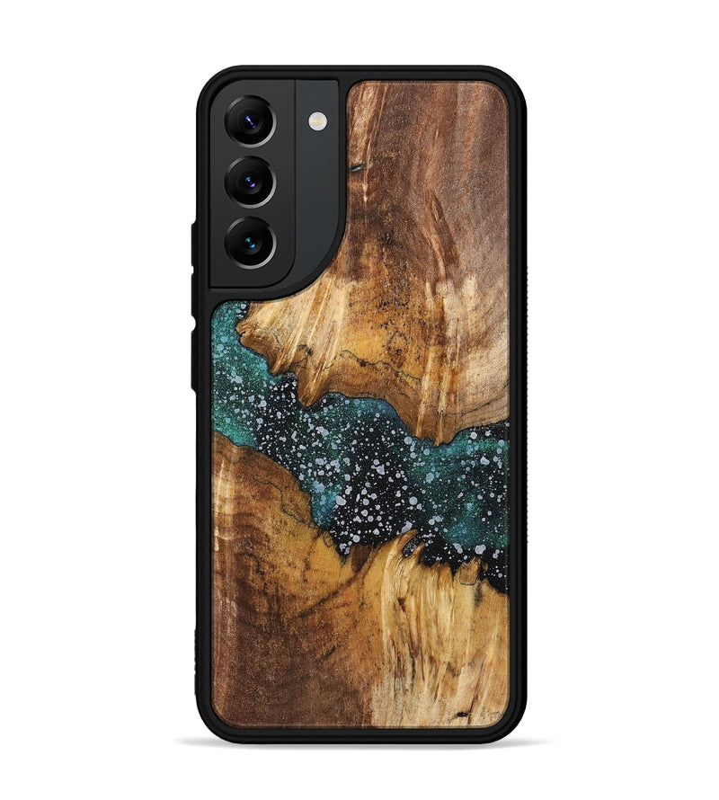 Galaxy S22 Plus Wood+Resin Phone Case - Vicki (Cosmos, 700588)