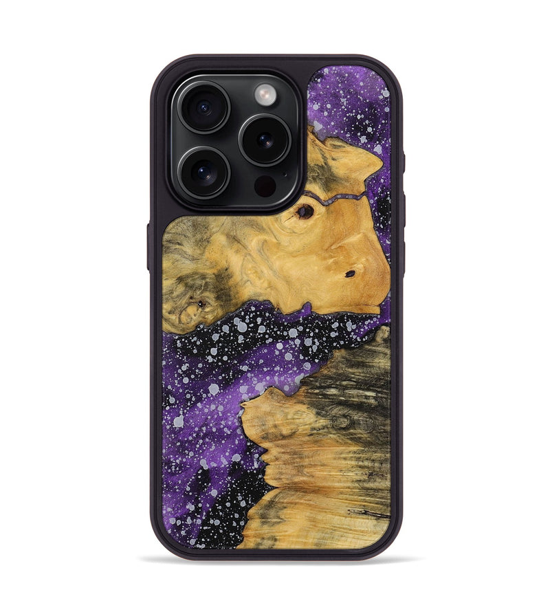 iPhone 15 Pro Wood+Resin Phone Case - Pedro (Cosmos, 700680)