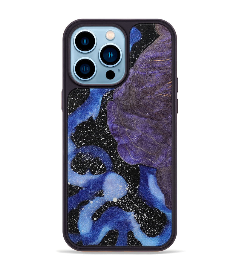 iPhone 14 Pro Max Wood+Resin Phone Case - Skylar (Cosmos, 700681)