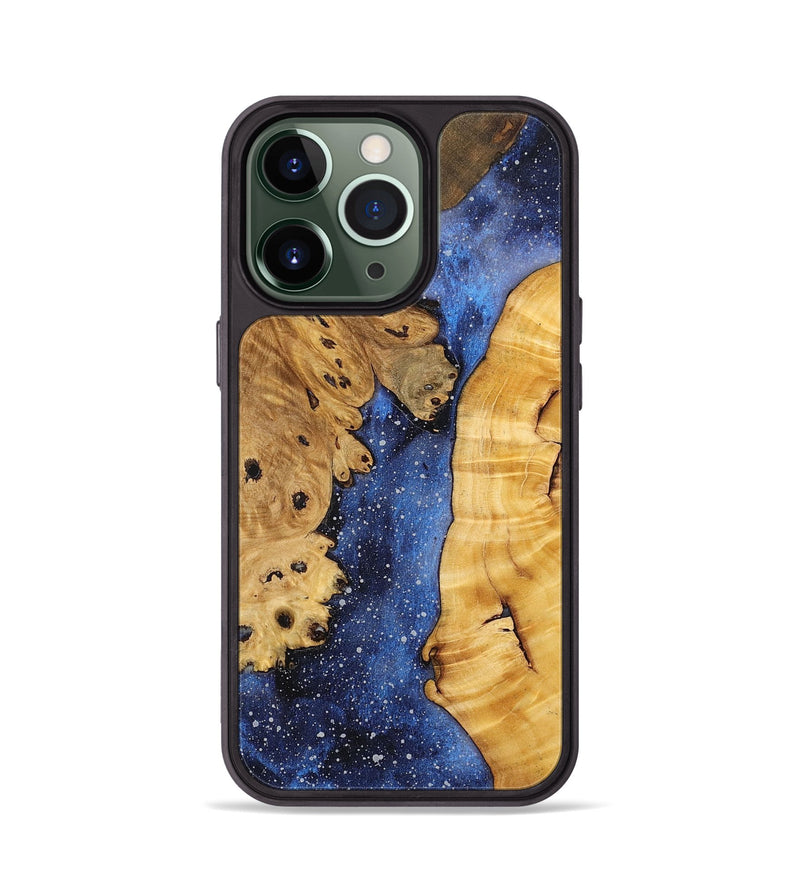 iPhone 13 Pro Wood+Resin Phone Case - Latoya (Cosmos, 700683)